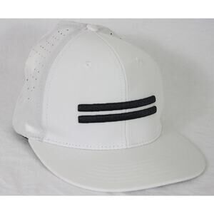 Warstic Warstripe White Lightweight fitted Stretch Cap L/XL